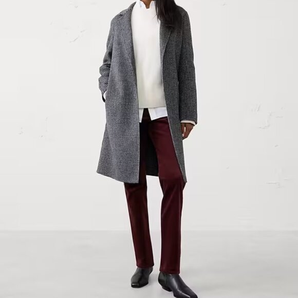 Banana Republic Pants - Banana Republic Corduroy Skinny Ankle 28" Pant | Burgundy | NWT | Size 12 / 31"